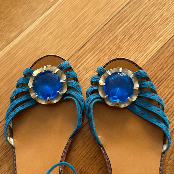Marc Jacobs Blue Strap Sandals - 38 - Picture 5 of 6